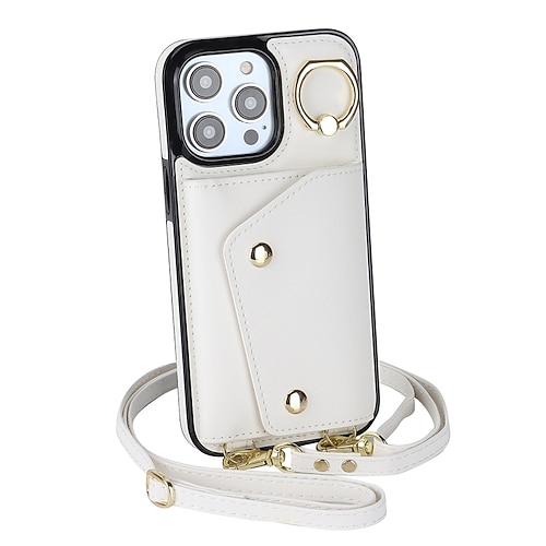 Handy Hülle Handyhüllen Für iPhone 17 Pro Max 17 Air 16 15 14 Pro Max Plus 13 12 11 Pro Max Mini Brieftaschenhülle Mit Ständer Ringhalter Reisverschluss Retro TPU Metall PU-Leder Image