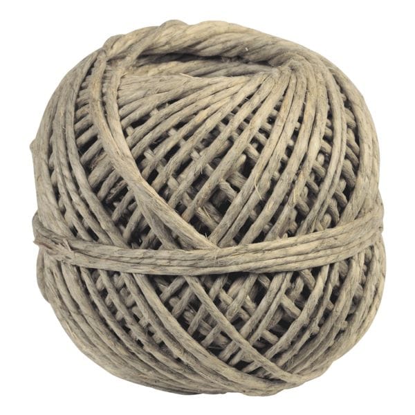 Wbv 40m Flachs-Kordel mit ca. 2 mm Stärke braun Image