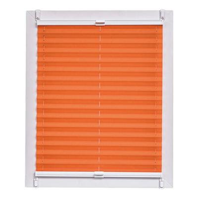 Büscher Sunlines Plissee »Crepe« Lichtschutz 50 cm breit orange, 50x150 cm