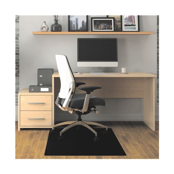 FLOORTEX Bodenschutzmatte »Advantagemat«, rechteckig 116x150 cm, schwarz, für Hartboden schwarz, 116 cm