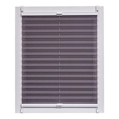 Büscher Sunlines Plissee »Crepe« Lichtschutz 130 cm breit grau, 130x150 cm