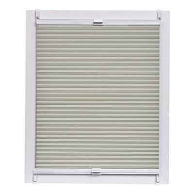 Büscher Sunlines Wabenplissee Verdunkelung 50 cm breit grau, 50x150 cm
