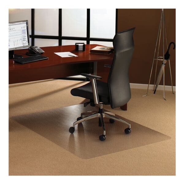 OTTO Office Bodenschutzmatte 116x116 cm, rechteckig, für Teppichboden transparent, 116 cm