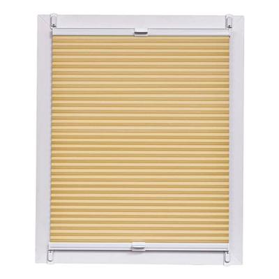 Büscher Sunlines Wabenplissee Lichtschutz 120 cm breit gelb, 120x150 cm
