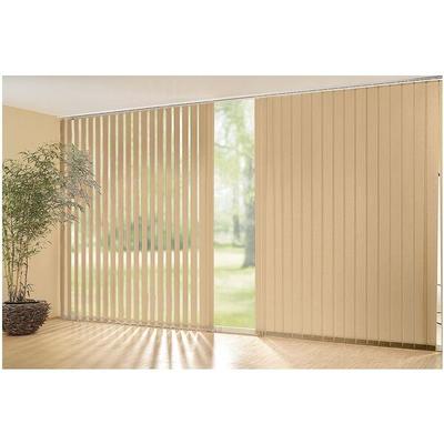 Vertikal–Jalousie im Festmaß »200x180 cm« beige, Büscher Sunlines, 200x180 cm