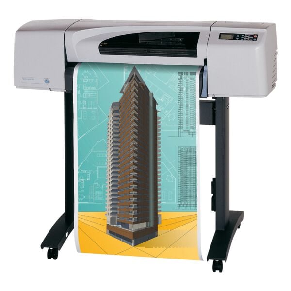 PowerJet Plotter-Papier »CAD Premium matt« 90 g/m² 610 mm x 90 m weiß, 61 cm Image