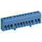 Rev Ritter - 0518792777, Morsetto neutro a 12 poli, 16 mm², blu