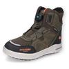 Winterboots DOCKERS BY GERLI, Kinder, Gr. 31, grün (khaki, kombiniert), Nubuklederimitat, Textil, sportlich, Schuhe, Freizeitstiefel mit wasserabweisendem DOCK-Tex