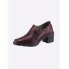 Pumps CLASSIC BASICS, Damen, Gr. 42, rot (bordeaux), Glattleder, feminin, Schuhe