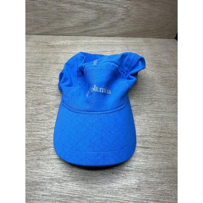 Columbia Accessories | Columbia Strapback Cycling Panel Hat Blue Outdoor Polyester Running Sports Cap | Color: Blue | Size: Os