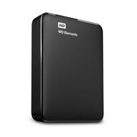 WD externe HDD-Festplatte WD Elements Portable 2 TB, schwarz, 2 TB, Festplatten