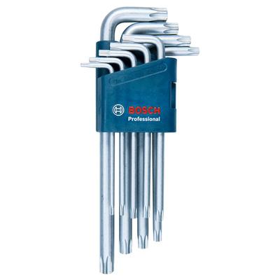 Bosch - Professional Innensechskantschlüsselsatz Torx 9tlg. (1600A01TH4)