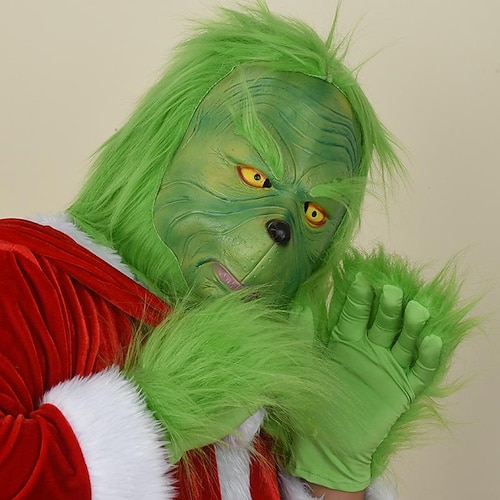 Noël Masque Homme Femme Marrant Noël Costume de carnaval facile