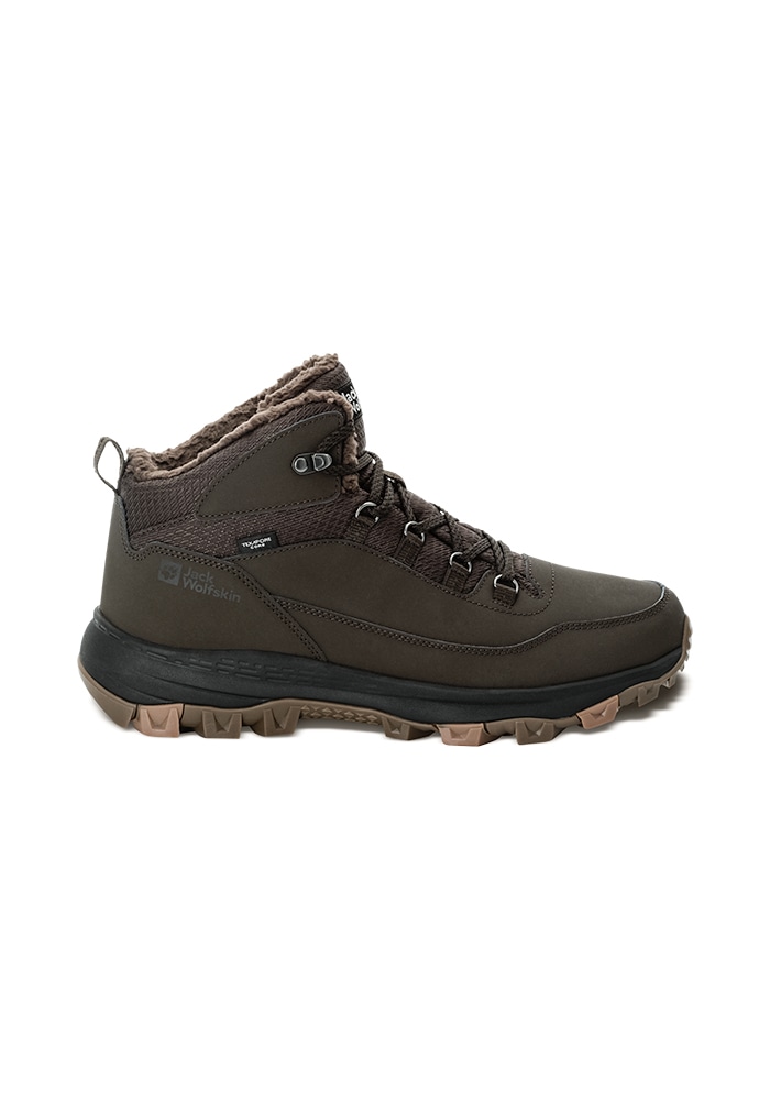 Wanderstiefel JACK WOLFSKIN "EVERQUEST TEXAPORE MID M", Herren, Gr. UK 6 - EU 39,5, Normalschaft, braun (cold, coffee), Hauptmaterial: Synthetic; ;Second Material: Textile; Futter: Texapore Core ;Sole: Rubber / EVA; 100% Rubber/ EVA, Schuhe...