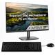 CAPTIVA All-in-One PC "All-In-One Power Starter I84-919", schwarz, ohne Betriebssystem, 16 GB RAM 500 GB SSD, Computer