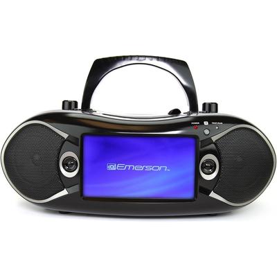 Emerson EDL-2870H-BK 7 Inch Bluetooth Dvd Boombox