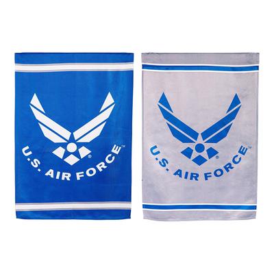 Embossed Suede Flag, House Size, Air Force
