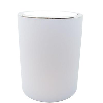 Trendline - Kosmetikeimer Ring weiß 5 l Badeimer Mülleimer Abfalleimer Image