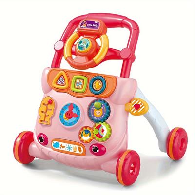 TEMU Baby Baby Walker Anti-rollover With Can Sit Children Learn To Walk Walker Toy Christmas Gift