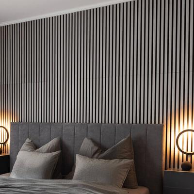 HOME DELUXE - Akustikpaneel SONIC - 80 x 40 cm Farbe: Grey Oak, Menge: 1 Holz Akustikpaneele Image
