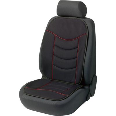 Walser - pkw Sitzauflage Elegance Plus, Auto-Sitzaufleger rot schwarz Image