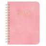 2025 PU pelle calendario planner notebook A5 fogli mobili spirale settimanale planner elastico notebook