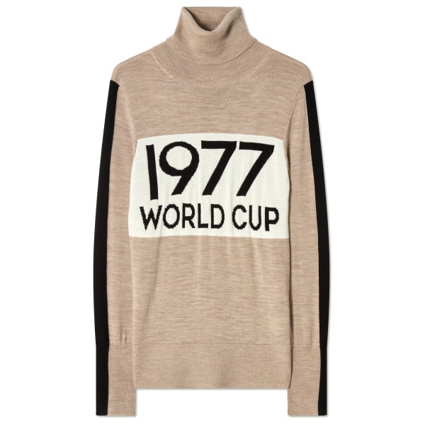 We Norwegians - Women's Worldcup Sweater - Merinopullover Gr M beige