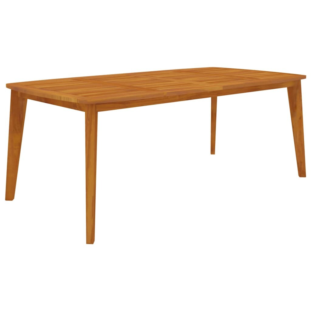 vidaXL Gartentisch 200x100x75 cm Massivholz Akazie Image