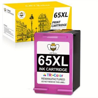 TEMU 65xl Black Color Ink Cartridge High-yield For 65 Black Color Ink Cartridge Replacement For Ink 65 Works With Deskjet 3755 3772 3722 3752 3700 2622 2652 2600 Envy 5055 5052 5014 5000 Printer