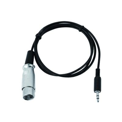 DMX-Adapter out dmx Adapter [1x Klinkenstecker 3.5 mm - 1x XLR-Buchse] 1.00 m - Eurolite