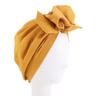 Women Turbans and Head Wraps Skull-Caps Turban Flower Knot Pre-Tied Bonnet Beanie Cap for Women