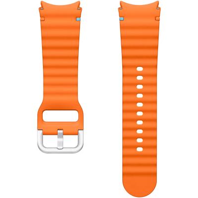 Uhrenarmband SAMSUNG "Sport Band (S/M)" Uhrenarmbänder Gr. 19,5 cm, orange