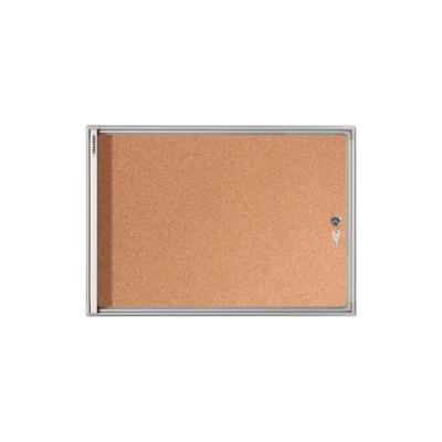 FRANKEN Schaukasten X-tra!Line, 3 x DIN A4, Kork-Rückwand Image