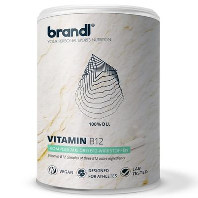 Brandl Nutrition - Vitamin B12 aus 3 Aktivformen vegan Vitamine 120 ct