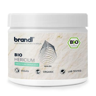 Brandl Nutrition - Bio Lions Mane (Hericium Erinaceus) Vitalpilz Vitamine 120 ct