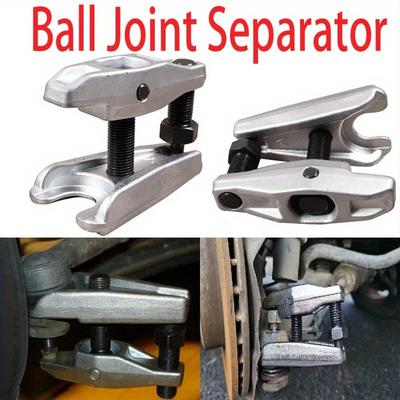 TEMU Adjustable Ball Joint Separator, 19mm/32mm Jaw Opening, Steering System Puller Removal Tool, Automotive Mechanic Equipment, Universal Application - Durable Material