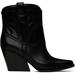 Black Cowboy Ankle Boots - Black - Stella McCartney Boots