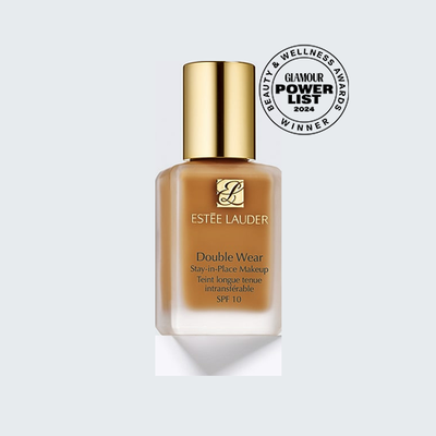 Double Wear Stay-in-Place 24 Hour Waterproof Matte Makeup SPF10 - The UK's #1 Prestige Foundation in 4W3 Henna Brown, Size: 30ml