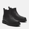 Chelseaboots TIMBERLAND "BRITTON ROADMID CHELSEA BOOT", Herren, Gr. 43,5, schwarz (schwarz full grain), Leder, sportlich, Schuhe, Stiefelette, Winterschuhe, Ankle Boots