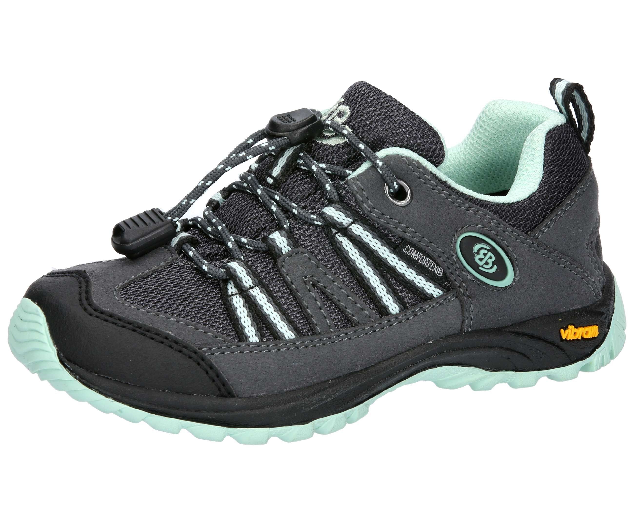 Outdoorschuh BRÜTTING "Outdoorschuh Ohio Low", Gr. 33, grau, Synthetik, Schuhe Image
