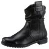 Stiefelette ARA "LIVERPOOL", Damen, Gr. 7,5 (41), schwarz, Glattleder, unifarben, klassisch, Schuhe, Komfortschuh, Cowboyboots in Bequemweite G (= weit)