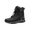 Winterstiefel KANGAROOS "K-MJ Eldora EV RTX", Damen, Gr. 29, schwarz (jet schwarz, steel grau), Textil, Synthetik, sportlich, Schuhe, Snowboots, Winterboots, Winterschuhe, wasserdicht, gefüttert