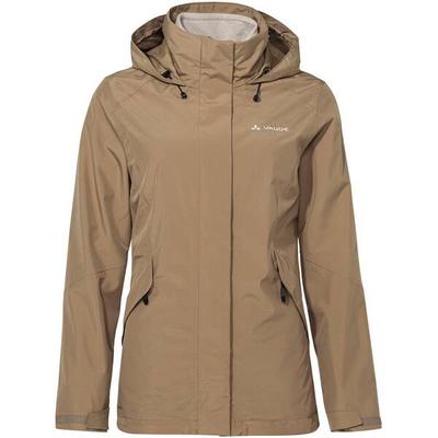 VAUDE Damen Doppeljacke Wo Rosemoor 3in1 Jacket II, Größe 42 in Braun