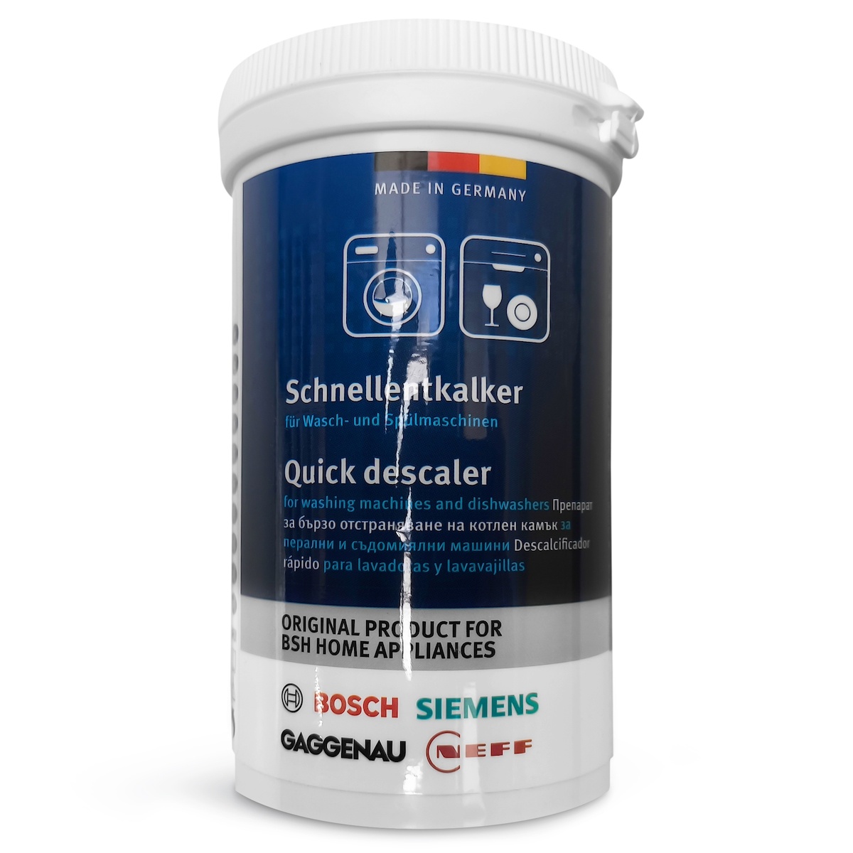 Bosch 00311919 Schnellentkalker Entkalker für Waschmaschine Spülmaschine 250 g Image