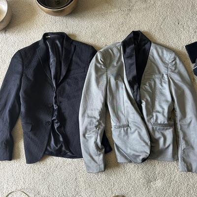 Zara Suits & Blazers | 2 40r Zara Men’s Suit Jackets | Color: Black/Silver | Size: 40r
