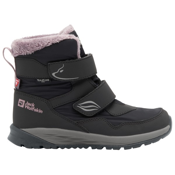 Jack Wolfskin - Kid's Polar Bear-G Texapore Mid VC - Winterschuhe 34 | EU 34 schwarz