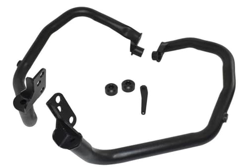 Bar Engine Guard Crash Bar Kit For Triumph For Rocket 3 GT For 3GT 2020-2022 Front Bumper Engine Guard Stunt Cage Crash Bar Frame Slider Protector Highway Crash Protection Bar (Color : Black)