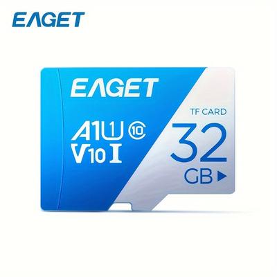 TEMU Eaget A1 V30 Uhs-i C10 Full Hd & Hd Fast Transfer Tf Card For Cameras, Smartphones, Drones, Dash Cams & Surveillance Systems