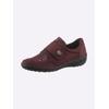 Klettschuh CLASSIC BASICS, Damen, Gr. 37, Weite K, rot (bordeaux), Nubukleder, Schuhe Klettschuh Slipper