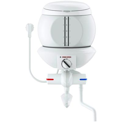 Kochendwassergerät STIEBEL ELTRON "EBK 5 G", weiß, B:24,5cm T:24,2cm, Durchlauferhitzer, 5 l, für die Küche, Glas